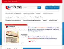 Tablet Screenshot of lvi-porssi.fi